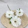 2024 novo auditório de casamento de cristal branco flores de linha de teto flores atacado