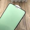 Aplicável ao Apple 16promax Verde 14 Película de Vidro Temperado iphone11 Tela Cheia Borda Brilhante Fosco Xs À Prova de Poeira 15