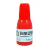 Tinta Personalizada para Sellos Autoentintables [Base Agua] Adecuada para Sellos Autoentintables, Sellos de Volteo y Almohadillas de Tinta, 10ml Rojo