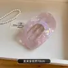 Grampo de Cabelo Oval Coreano Que Não Machuca o Cabelo, Grampo para Parte de Trás da Cabeça Feminino, Grampo de Cabelo, Grampo de Cabelo, Presilha de Uma Palavra, Presilha de Abalone, Grampo de Cabelo