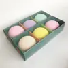 Qualidade de Exportação para Comércio Exterior Pronta Entrega Esponja de Maquiagem em Pó Macaron Uso Úmido e Seco Molhada em Água Grande Redonda Esponja de Ar Esponja de Pó BB Ovo de Beleza