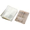 Bolsas de copos de nieve crujientes para hornear, dulces secos, para pastel de luna, transparentes, selladas a máquina, para alimentos, 100 unidades
