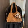 2026 Nuevo Bolso Boston Retro de Nicho para Mujer Gran Capacidad Alta Apariencia para Viajes Diarios Bolso de Mano Cruzado de un Solo Hombro