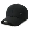 Boné de Baseball Masculino de Inverno com Forro de Lã para Meia-Idade e Idosos, Aquecimento e Proteção contra Vento ao Ar Livre, Proteção de Orelha em Veludo Cotelê, Chapéu Estilo Duckbill para Pai e Avô