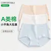 Nuevos calzones de estilo chino para mujer talla grande, de modal, de cintura alta, control de abdomen y levantamiento de glúteos, briefs triangulares antibacterianos 7A, lujosos y cómodos