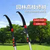 Sierra para ramas altas de aleación de aluminio con mango telescópico, Sierra para ramas altas para jardinería a gran altura, Podadora de ramas altas de aleación de aluminio con poste extensible, Sierra para ramas altas