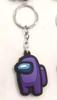 Among Us Cute Personalidade Silicone Chaveiro Space Wolf Kill Among Us Jogo Periférico Pingente