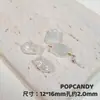 Serie Transparente de Materiales para Bisutería Oso Mariposa Base de Cuentas Pintada a Mano Dibujos Animados Versátil Cadena para Teléfono Móvil Colgante para Coche Joyería Cuentas Sueltas