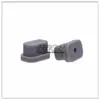 Tapa de Botón de Interruptor de Goma de Silicona 12X6.3X8mm 6X6 Mango Redondo Interruptor Táctil Tapa de Botón de Microinterruptor