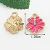 Acessórios para Joias DIY Mais Vendidos no Exterior, Joias Artesanais DIY Flor Pequena Clássica, Acessórios para Joias DIY Esmaltados de Alta Qualidade