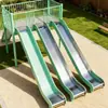 Equipamento de Diversão Não Motorizado Aço Inoxidável Túnel de Escorregador Tubo de Escorregador Espiral Totalmente Transparente Túnel de Escalada para Jardim de Infância