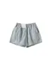 Pedido Japonés~Nuevo Estilo de Verano Cintura Elástica con Cordón Ligeros Transpirables Secado Rápido Shorts Deportivos Casuales para Mujer