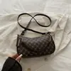Bolsa Pequeña Retro de Comercio Exterior para Mujer 2026 Nueva Bolso de Mano para el Brazo Moda Cadena Estampada Versátil Bolso de Hombro Cruzado