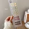 Pinzas para el pelo BB de colores dopamina para niños, pinzas para el pelo versátiles dulces y lindas para niñas y bebés, pequeños accesorios para el pelo