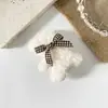 Gomas para el Cabello de Dibujos Animados Estilo Japonés y Coreano Sanrio, Pinzas para el Cabello Versátiles Lindas y Femeninas, Gomas para el Cabello de Felpa Frescas y de Moda