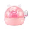 Pet Boer Leve Novo Hamster Gaiola para Levar Papagaio Pássaro Bolsa para Levar Espaço Grande Fofo Pet Caixa para Levar