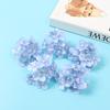 Cabezas de Flores de Hortensia Artificiales Materiales para Manualidades, Flores Falsas Frescas y de Aspecto Natural, Flores Artificiales Realistas de Alta Calidad para Arreglo de Escenas