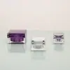 Atacado Macaron Quadrado Amostra Teste Cosméticos Frasco 5g Acrílico Creme para Olhos Creme Facial Frasco de Creme