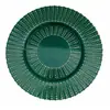 Ventas Directas de Fábrica Estilo Europeo Plato Grande de Cristal para Frutas Plato para Dulces de Sala de Estar Plato para Comida Occidental Estilo Creativo de Puntos