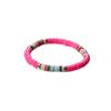 Pulsera de Estilo Bohemio de Venta Caliente Transfronteriza, Juego de 12 Colores, Pulsera de Cuerda de Cerámica Suave de Color, Pulsera de Verano para la Playa al por Mayor