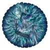 Set de Cartas de Tarot Holográficas de Neón de 36 Piezas para Compra Directa Transfronteriza, Coloridas Oníricas Aurora Místicas Cartas de Juego de Mesa en Inglés