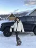 Chamarra de plumón con capucha ADAM BO, a prueba de viento e impermeable para exteriores, 90% plumón de pato blanco, abrigo acolchado de invierno unisex