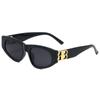 Novos Óculos de Sol Moda Europeia e Americana Olho de Gato Duplo B Óculos de Sol Tendência Retrô Armação Pequena Óculos de Sol Atravessando Fronteiras AliExpress