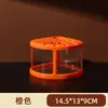 Celebridad en línea Tailandia cubo de bloques de construcción pecera escritorio de oficina pecera de paisaje creativo puesto de pecera Mini pecera pequeña de medusas