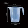 Taza medidora 50 ml ~ 5000 ml Fabricante Venta al por mayor Taza medidora sin asa Plástico Tienda de té de leche Cocina casera Transparente con escala
