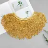 Versátil Malla de Encaje Nupcial de Verano Estilo Nuevo Chal Vestido Qipao Moda Hueco Capa Corta Cubrehombros