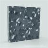 Revestimento de pisos antiderrapantes de fábrica de terrazzo preto de fábrica de ardósia artificial pré-fabricada inorgânica de terrazzo parede de pátio piso antiderrapante