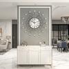 Reloj de Pared de Gipsofila para Sala de Estar, Decoración Moderna Minimalista para el Hogar, Reloj de Pared Silencioso para Comedor, Venta Caliente Transfronteriza