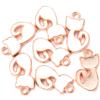 YuenZ liga DIY acessórios para joias pingente de animal gato com gota de óleo pingente de colar acessórios para brincos W204