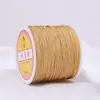 Fio de jade nº 72 50m cordão trançado de nylon durável, todas as cores, fio especial para artesanato DIY e miçangas, envio direto da fábrica