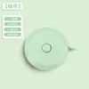 Cinta métrica pequeña, Mini cinta métrica, Regla métrica, Precisión multifuncional, Medición linda, Cinta métrica suave para cintura y busto, Regla telescópica de medición
