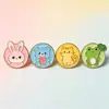 Insignias Metálicas Personalizadas para Aniversarios Escolares, Insignias Pintadas de Dibujos Animados Lindos, Insignias Conmemorativas de Eventos, Insignias de Regalo Souvenir