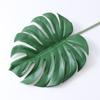 Simulação Planta Plástico Folha de Tartaruga Verde Planta Folha Pequena Casa Fresca Suprimentos Decorativos Ornamentos Simulação Folha de Tartaruga