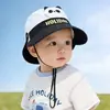 Sombrero para Bebés y Niños Delgado Ala Ancha Secado Rápido Sombrero para el Sol Niña Bebé Hombres y Mujeres Lindo Protección Solar de Verano Sombrero de Pescador