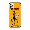 16 Funda de Teléfono Trendy Nba Kobe Bryant 17 Adecuada para Apple 14 Pro Max Funda Protectora 13 Funda Suave Mate 15 Anticaídas