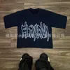 Nova Marca Tendência Transfronteiriça Europeia e Americana Verão 2026 Camiseta Casual Versátil Vintage de Manga Curta Gola Redonda Solta