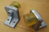 Bloque Límite Máquina de Grabado Poste Límite Duro Pieza de Aluminio Fundido Almohadilla de Goma Resistente a Impactos Bloque Límite Accesorios para Máquina de Carpintería y Tallado en Piedra
