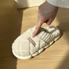 2024 nuevas zapatillas de algodón para otoño e invierno mujeres uso en casa pareja interior antideslizantes con felpa cálidas zapatillas de lana para posparto hombres