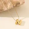Nueva Moda de Lujo Ligero Cadena para Clavícula de 26 Pliegues Collar Acero de Titanio Color Dorado 18K Joyería Resistente al Color Accesorios Versátiles