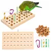 Juguetes para Loros, Juguetes para Pájaros, Juguetes de Tapón de Madera, Juguetes de Tapón Deslizante, Cacatúa, Periquito, Agapornis, Juguetes Divertidos Educativos, Transfronterizo