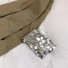 Moda Verão 2026 Tendência Lantejoula Bolsa Quadrada Pequena para Celular para Mulheres, Bolsa de Ombro Estilosa Única, Bolsa Transversal Mini com Corrente