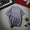 Traje de camiseta de lino de manga corta de verano de 2 piezas para hombre, color liso, cuello en V, estilo chino, top de algodón y lino, estilo coreano, moderno, media manga