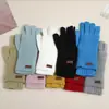 Guantes de Moda Cálidos y a Prueba de Frío de Nuevo Estilo Otoño e Invierno de Longitud Extendida, Estilo Casual Simple, Calentadores de Brazos
