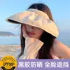Viseira de Proteção Solar, Chapéu de Concha, Chapéu de Praia de Pescador, Cobertura Facial Anti-UV, Chapéu de Sol Esportivo Top Aberto, Faixa de Cabeça Ajustável