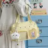 Bolso Ita Grande Versátil de Moda Nuevo 2026 para Mujer, Bolso Tote de Hombro Simple de Moda Casual Estilo Universitario para Chicas