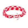 AliExpress comercio exterior moda popular vela náutica viento ancla pulsera tejida de nailon tienda de 2 yuanes pulsera de suministro